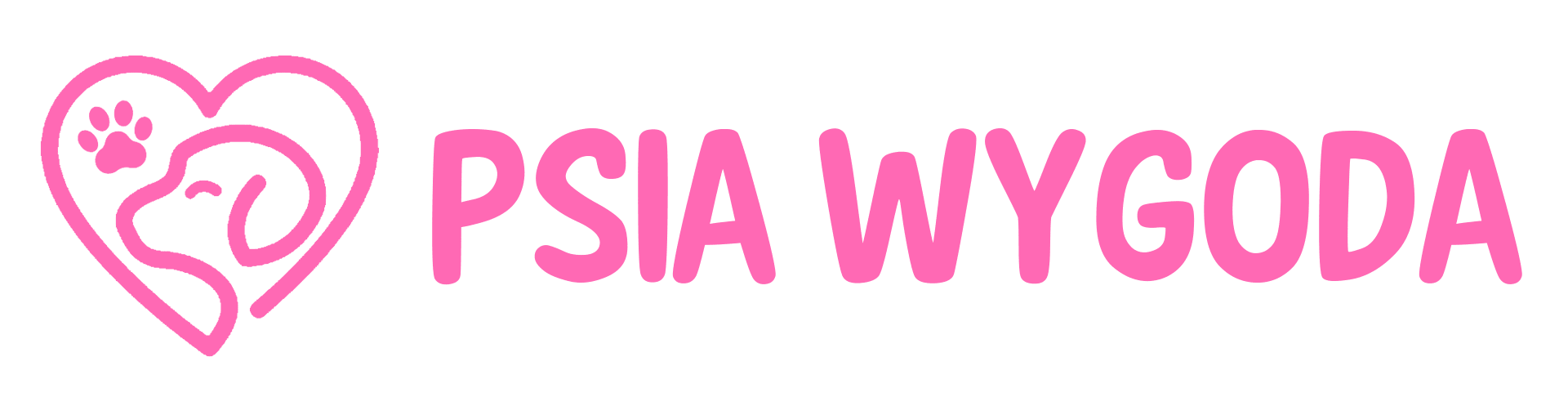 LOGO MARKI PSIA WYGODA Z LOGOTYPEM